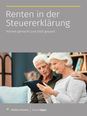 cover image of Renten in der Steuererklärung